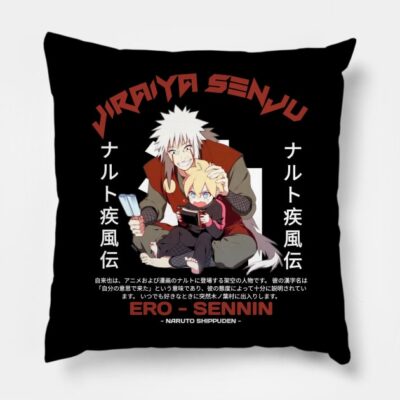 Jiraiya And Boruto?Store_Id=1896289 Throw Pillow Official Boruto Merch