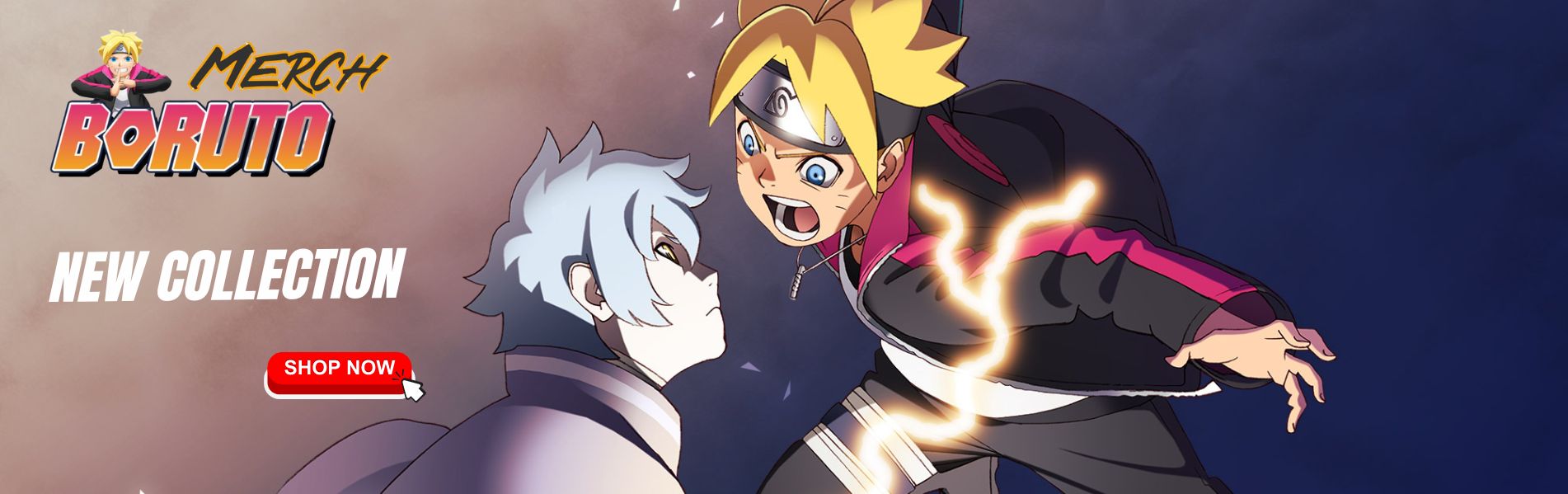 Boruto Merch Banner - Boruto Merch