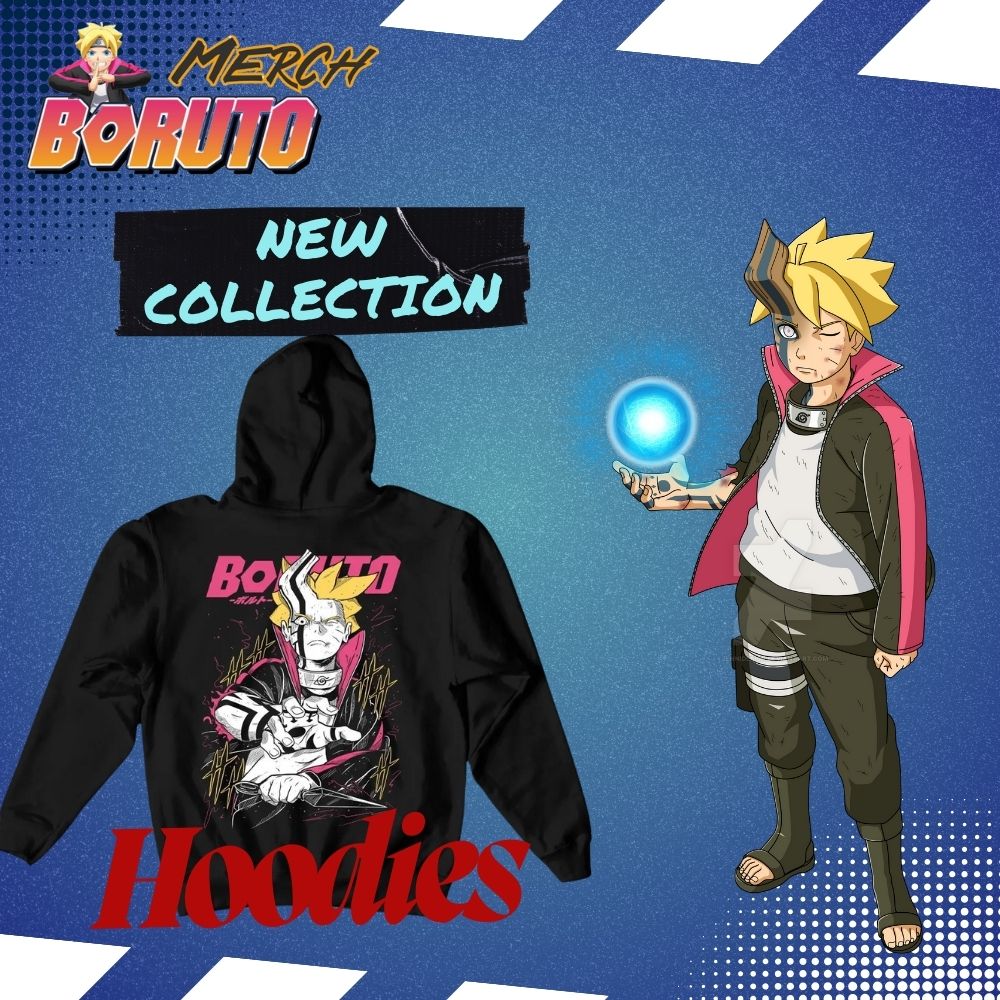 Boruto Merch Hoodies - Boruto Merch