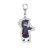 kf S5d2096b305834d0db28a61cefc716318V Anime NARUTO Akatsuki Red Cloud Pain Hoshigaki Kisame Kakuzu Sasori Zetsu Hidan Cosplay Acrylic Key Chain - Boruto Merch