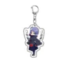 kf S7a591cba9f9e4aa29714d9a5988bb5f0a Anime NARUTO Akatsuki Red Cloud Pain Hoshigaki Kisame Kakuzu Sasori Zetsu Hidan Cosplay Acrylic Key Chain - Boruto Merch