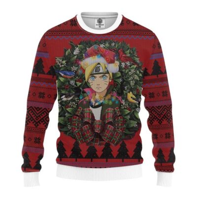 Boruto Mc Ugly Christmas Sweater Thanksgiving Gift - Boruto Merch